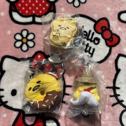 Gudetama The Lazy Egg, Plush Danglers (Series 1 & 2)