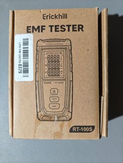 Erickhill RT-100S portable electromagnetic field (EMF) radiation detector