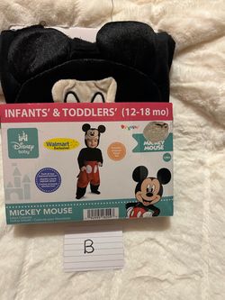 Mickey Mouse/ Halloween/ infant 12-18 Months