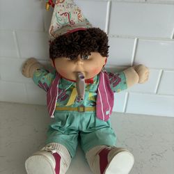 Vintage birthday, Cabbage Patch doll