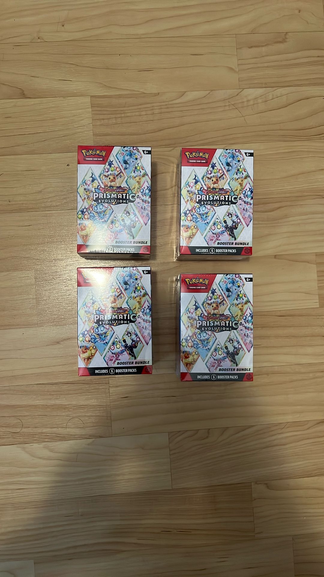 Pokemon Prismatic Evolutions Booster Bundle
