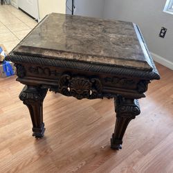 Mesa De Marmol  Vintage 