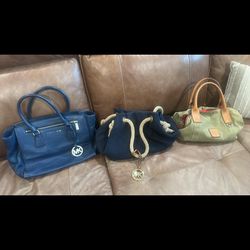 MK purses/ Dooney and Bourke