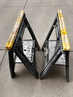 Saw horses-set of two