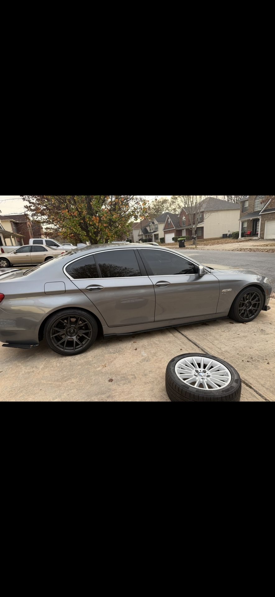 NEW RIMS AND TIRES STAGGERED