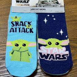 Star Wars Mandalorian 10pk low cut socks