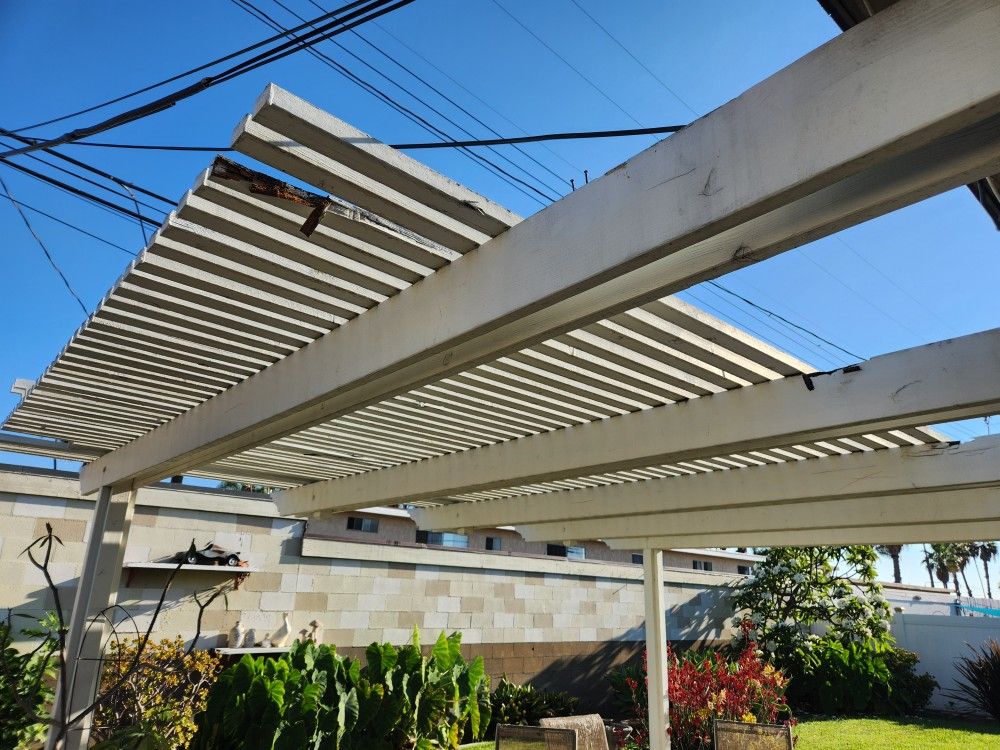 Free Patio Cover Wood - You Disassemble