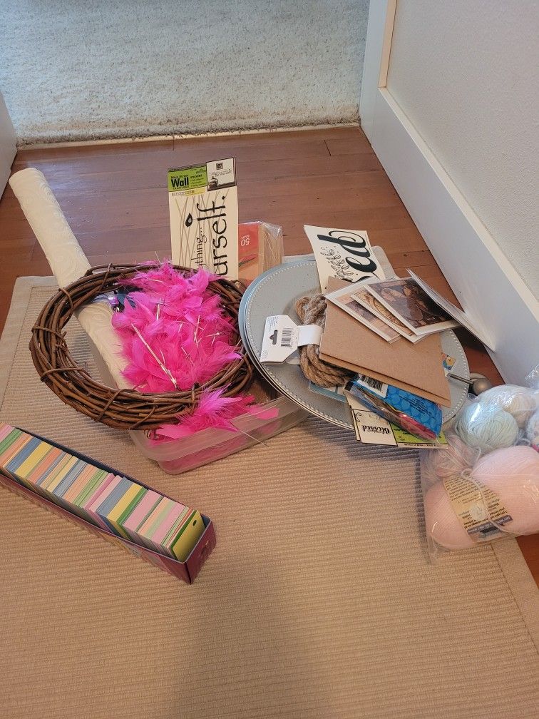 Free Pile Of Misc Craft Stuff