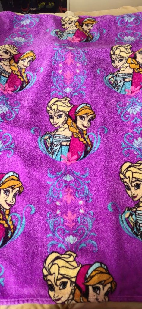 Disney Frozen Kids Blanket Size 43x55