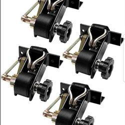 Straps with J-hooks 4 pcs