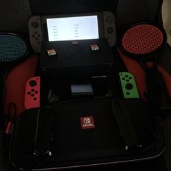 Nintendo switch and accessories