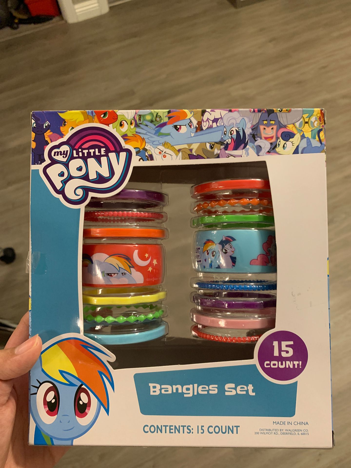 Brand new my little pony bangles set