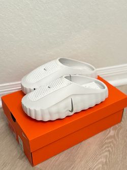 Nike Mind 001 Slides Summit White Size 8W 🤍