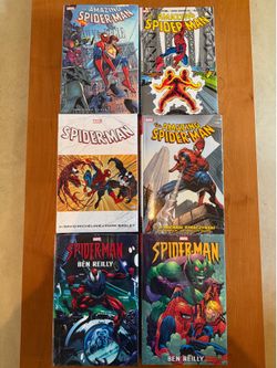 Collection of (61) Marvel + DC Omnibus Books.  (55) Marvel and (6) DC Books