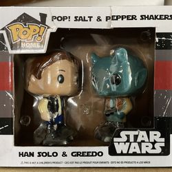 Han Solo & Greedo salt and pepper shakers; BRAND NEW! Unopened Box 📦!