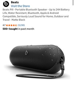Beats pill speaker Basically brand new
