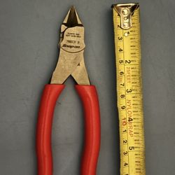 Snap-on Tools 6" Diagonal Flush-Cut Pliers (Red)