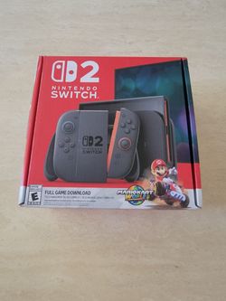 Brand New Nintendo Switch 2 With Mario Kart World $499