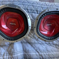 2 Sony XS-L122P5 1-Way 12in. Car Subwoofer