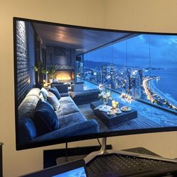 MONITOR: 27” Acer Nitro Curved Monitor 