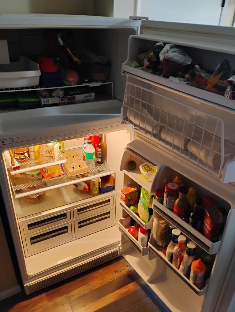 White Refrigerator 