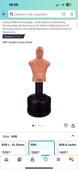 Century Bob Punching Bag Target Century BOB XL (60-82