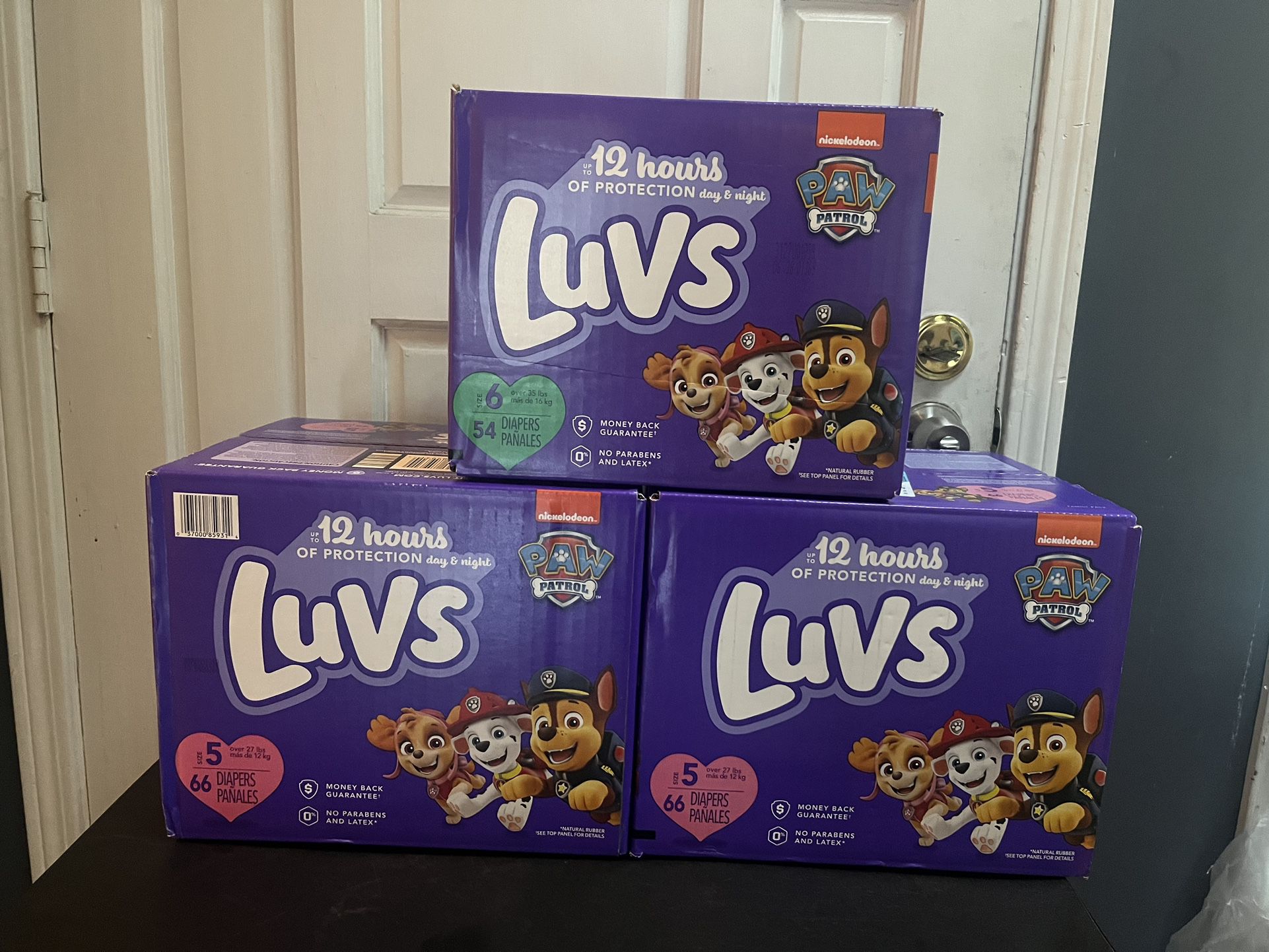 Luvs Diapers Each Box $15 Each Firm