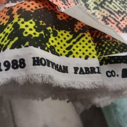 1988 Vintage Hoffman Nylon Fabric