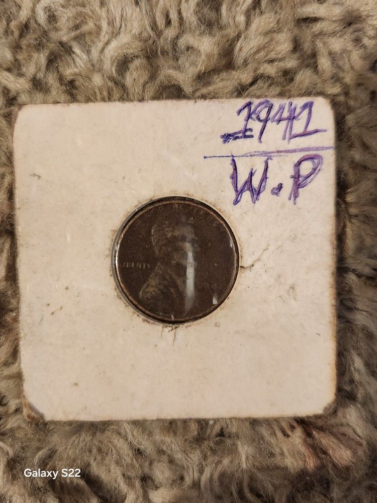 1941 Lincoln Wheat Penny With Errors