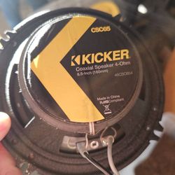 Set Of Kicker 6.5 Inch CsC65