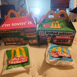 Sealed McDonalds Adult Happy Meal Toys 