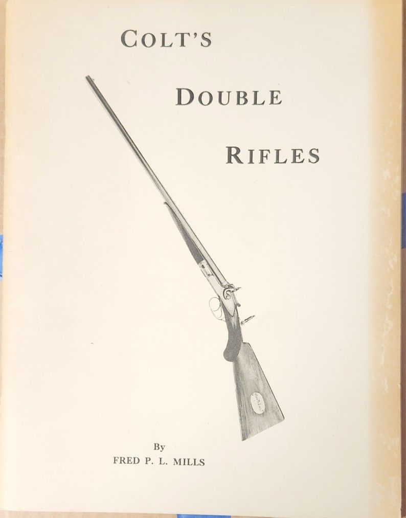 1953 Colt's Double Rifles book