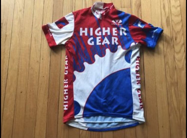 Higher Gear bicycle jersey