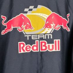 3XL Red Bull Racing Team F1 Mechanic Shirt Pit Crew Long Sleeve Double Sided 