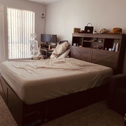 Full Wooden Bed Frame