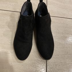 Suede Booties