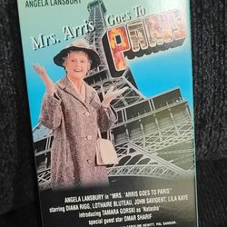 Mrs. Artist Goes To Paris VHS Movie 1992 Angela Lansbury