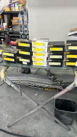 Autobody Material Sandpaper Left Over Materials From Business