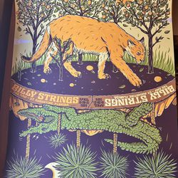 Billy Strings - St. Augustine 2024 Concert Poster 