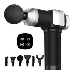 Deep Tissue Massage Gun, Portable Electric.