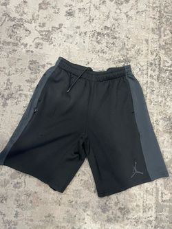 Boys Jordan Dri-fit shorts Black&Grey