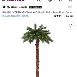 Palm Tree Prelite Artificial- Puleo 