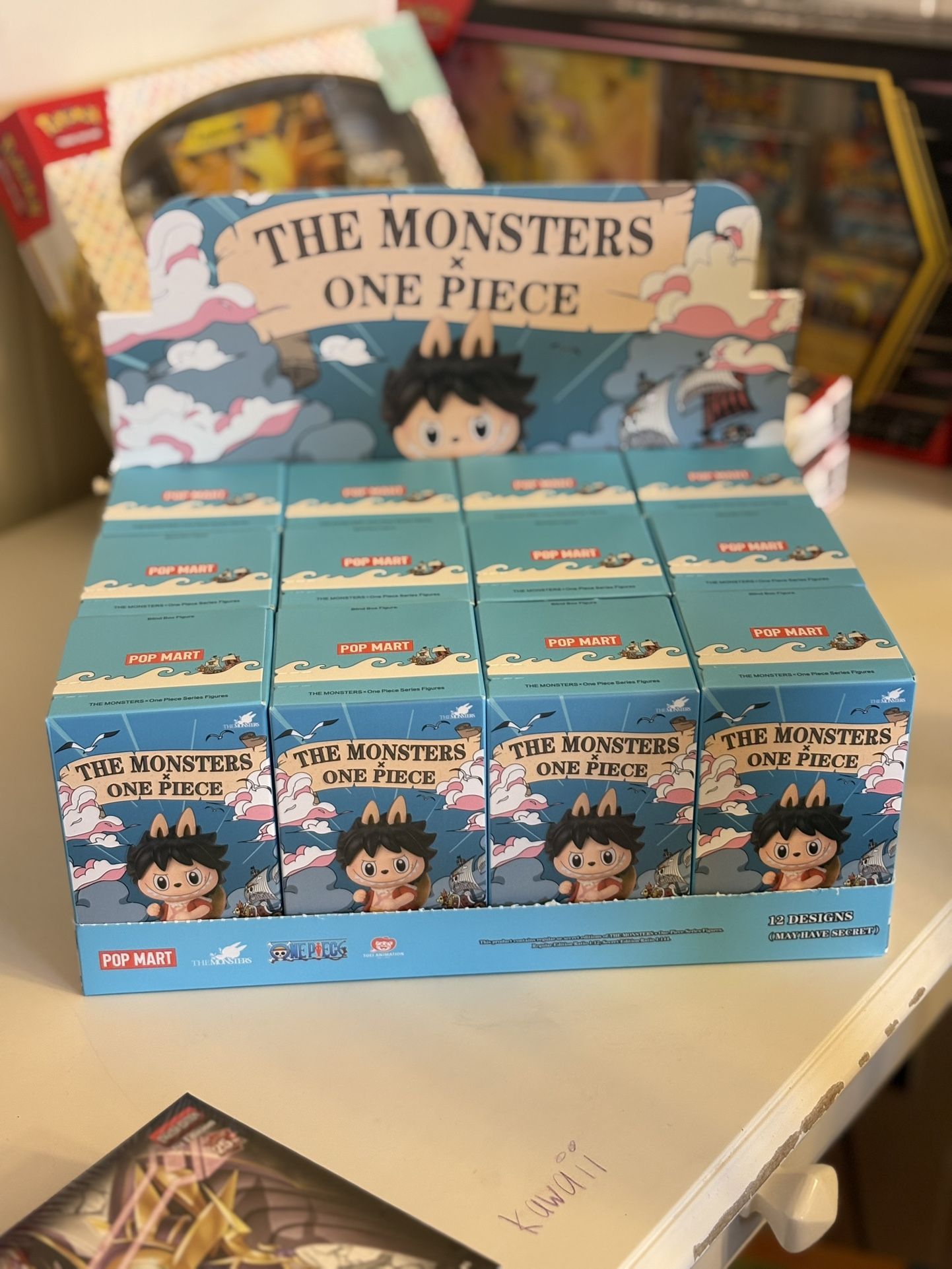 The Monsters x One Piece Series Figures Pop Mart Authentic