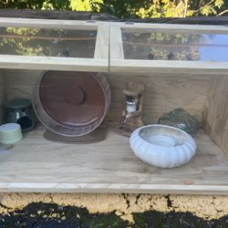 hamster Cage With Related Toys