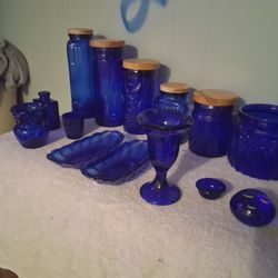 Cobalt Glass Collection 