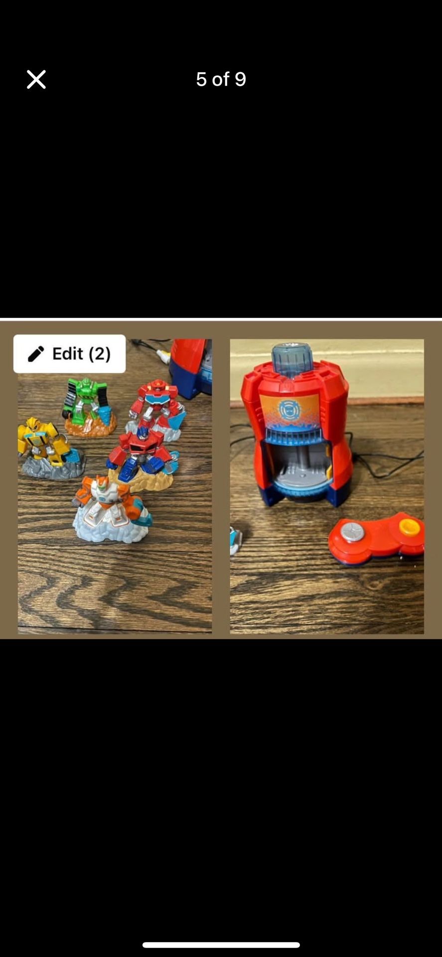 Toddler/kids Transformers TRB Beam Bots video games