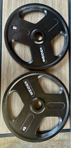2x45lbs Weider Weight Plates Olympic 2”