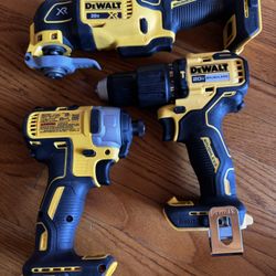 New Dewalt Three Tool Kit
