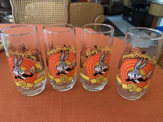 Vintage 50 yr Anniversary Bugs Bunny Glasses