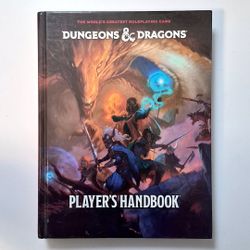 D&D Dungeons & Dragons - Player's Handbook 5E Hardcover Core Rulebook 2024